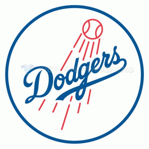 Los Angeles Dodgers Iron-on Stickers (Heat Transfers)NO.1679